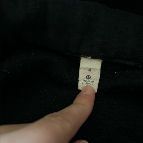 LULULEMON | Black Scuba Full-Zip Hoodie Sweatshirt Jacket - Picture 3 of 3